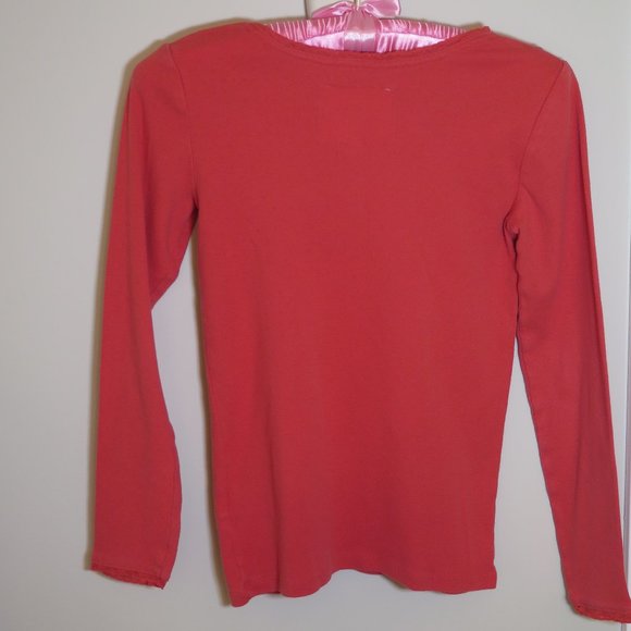 BODEN - Girls Long sleeve top with lace edge - Picture 6 of 8